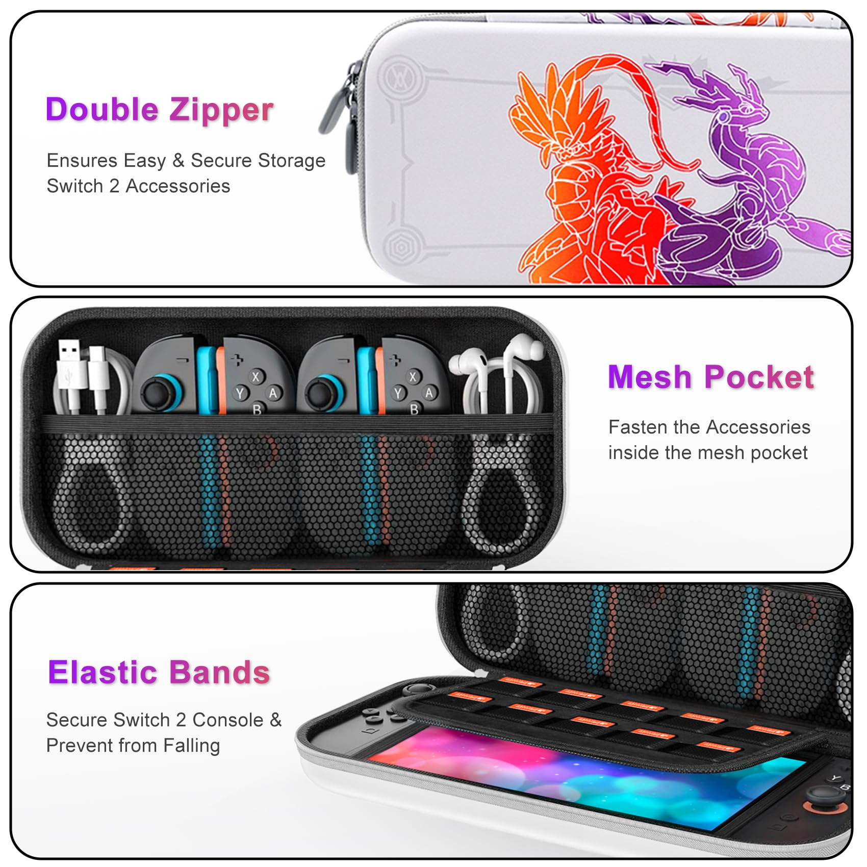 Amazon.com: CHIKIXSON Carrying Case for Nintendo Switch 2 (2025